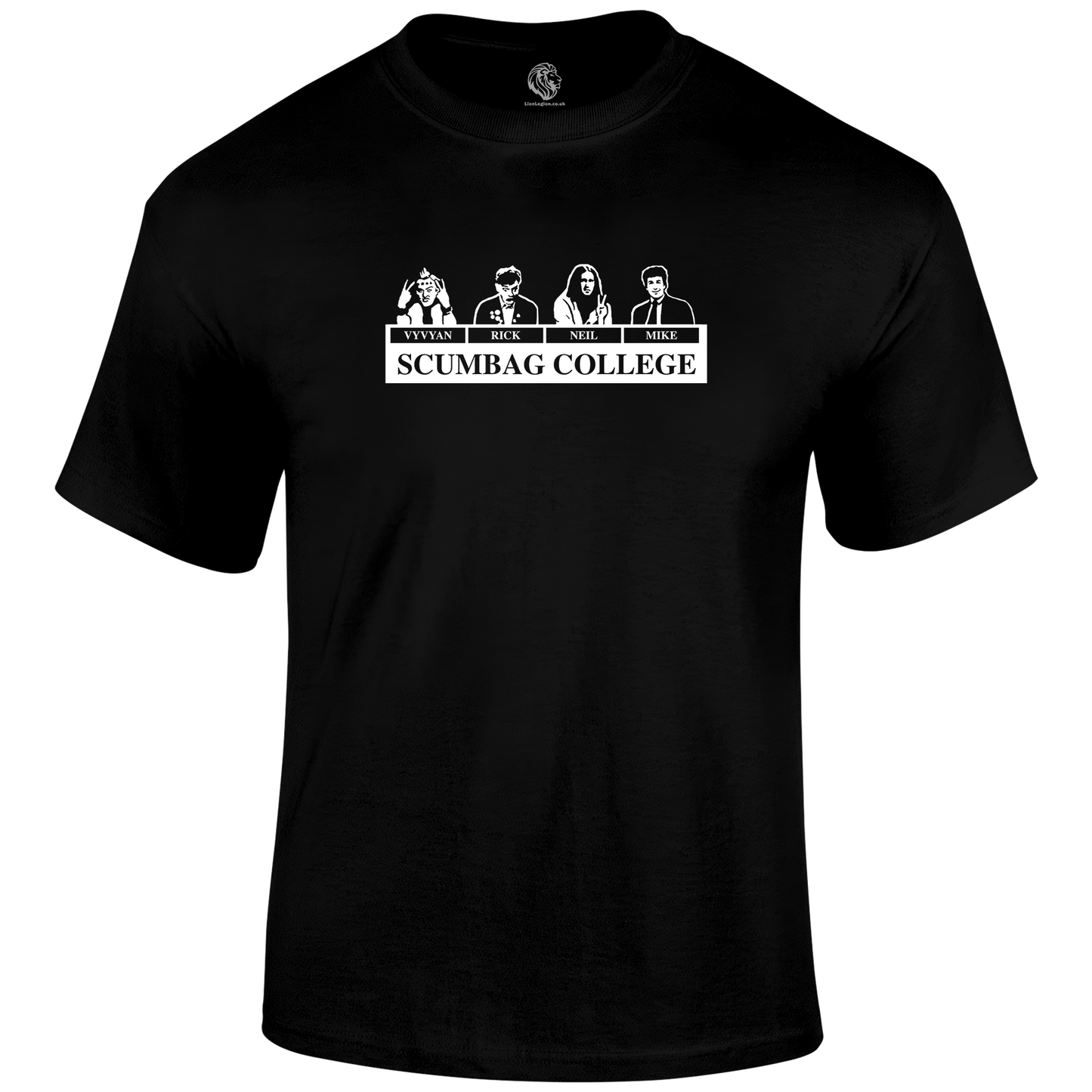 Scumbag College Funny T Shirt by Lion Legion 