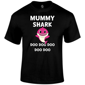 Mummy Shark Funny T Shirt