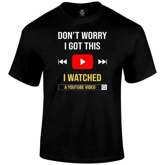 Don't Worry Funny T Shirt by Lion Legion 