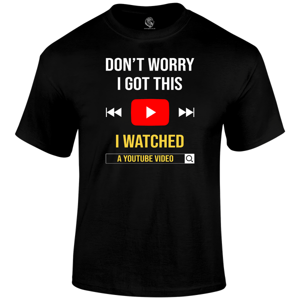 Don't Worry Funny T Shirt by Lion Legion 