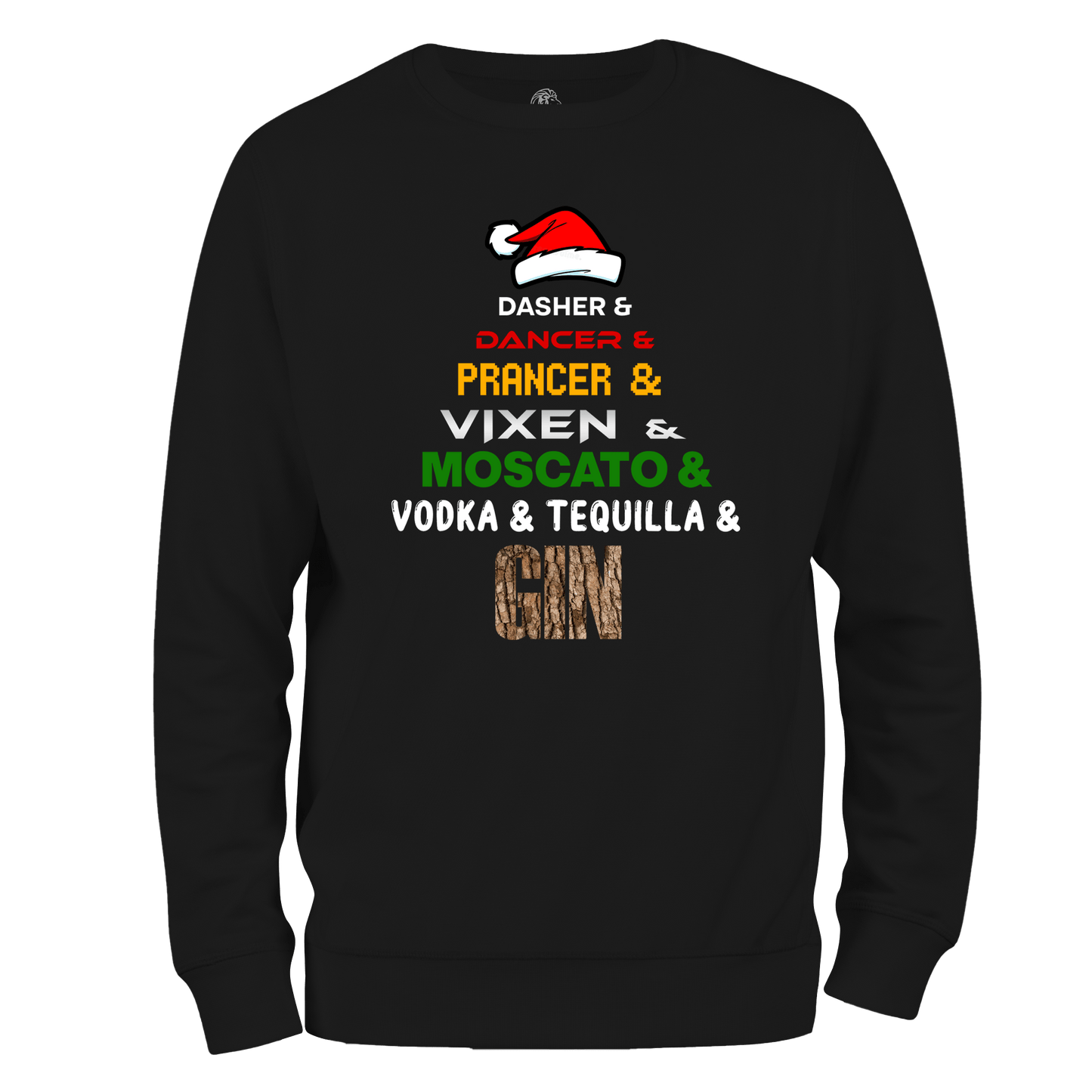 Reindeer Tree Funny Christmas Jumper by Lion Legion 