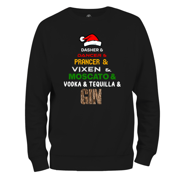 Reindeer Tree Funny Christmas Jumper by Lion Legion 