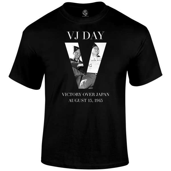 V-J Victory Remembrance T Shirt by Lion Legion 
