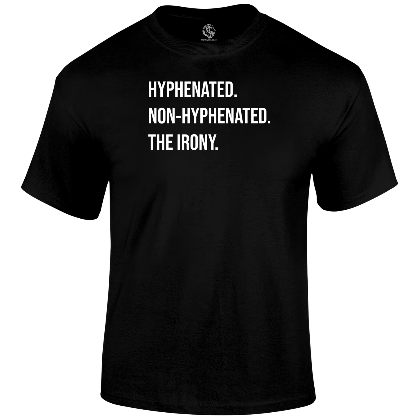 Hyphenated T Shirt by Lion Legion 