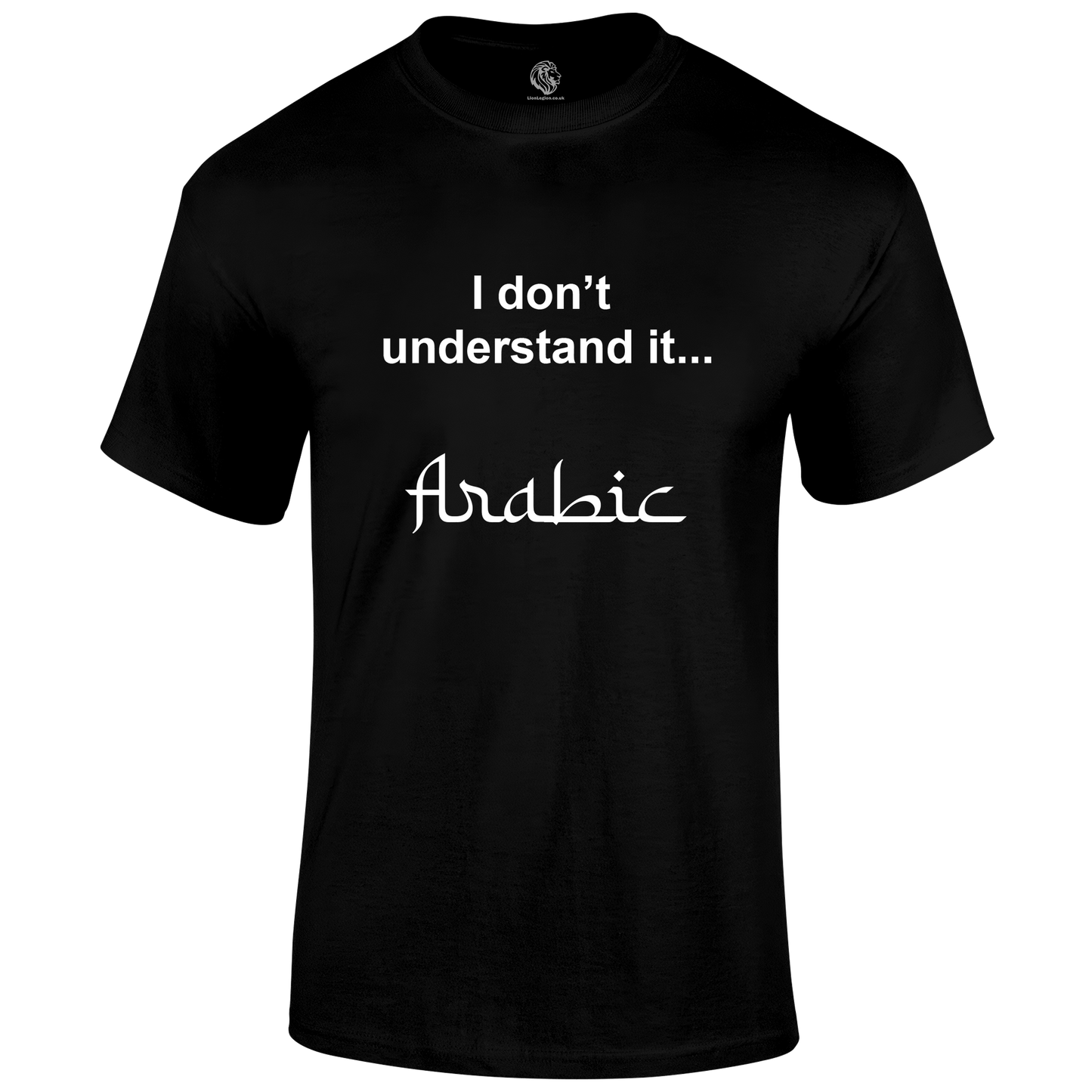 Arabic T Shirt by Lion Legion 
