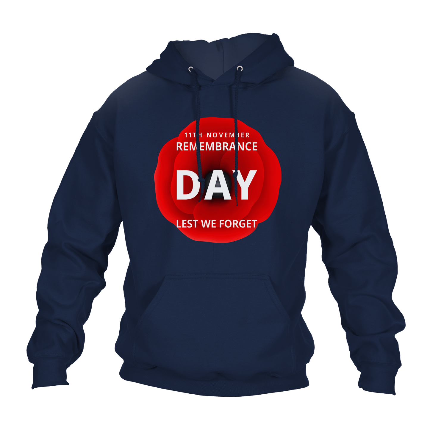 11th November Remembrance Day Hoodie by Lion Legion 