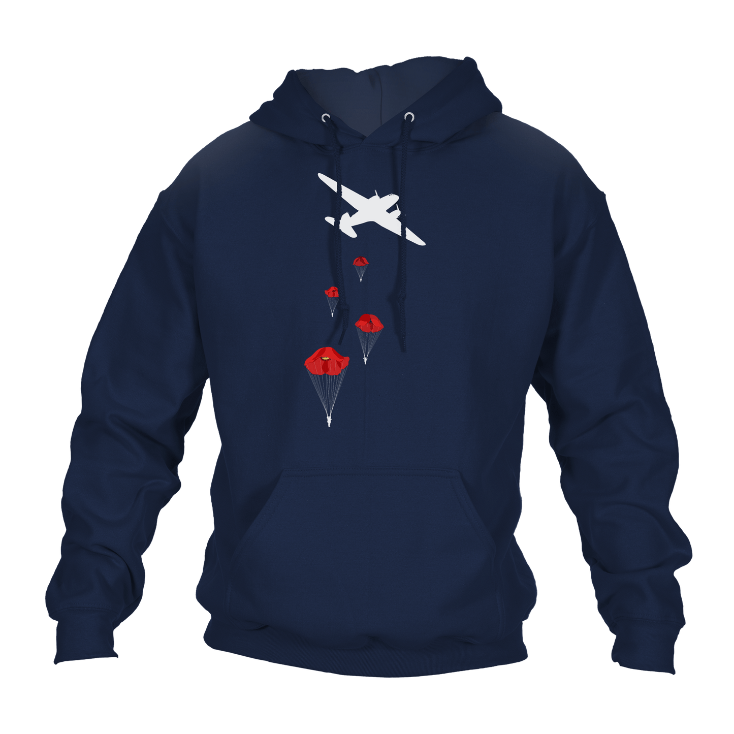 Poppy Drop Remembrance Hoodie by Lion Legion 