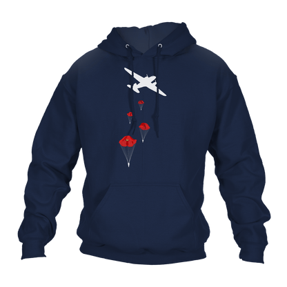 Poppy Drop Remembrance Hoodie by Lion Legion 