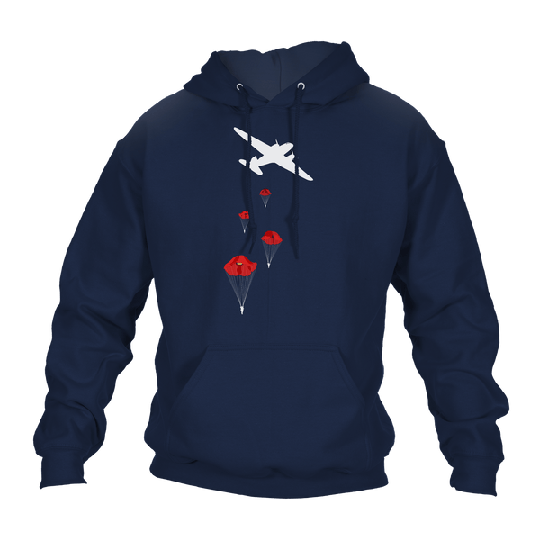 Poppy Drop Remembrance Hoodie by Lion Legion 