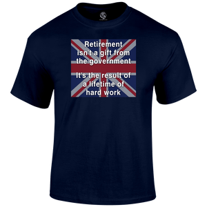 Retirement Gift Patriotic T Shirt