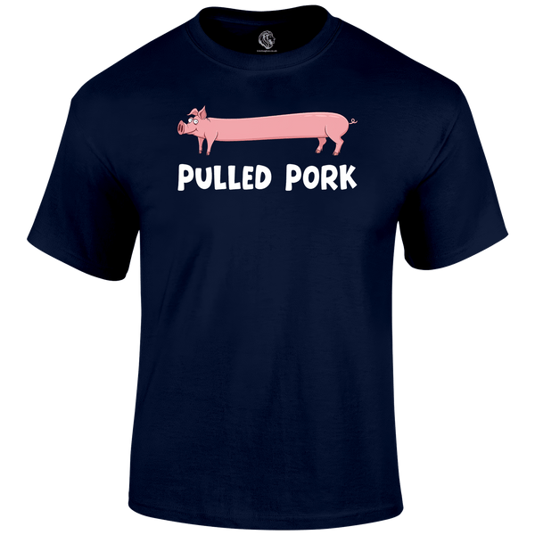 Pulled Pork Funny T Shirt by Lion Legion 