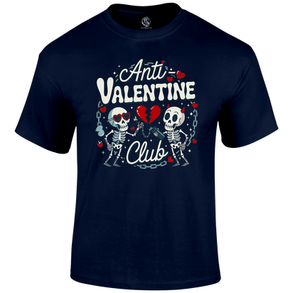 Anti-valentine Valentines Day T Shirt by Lion Legion 