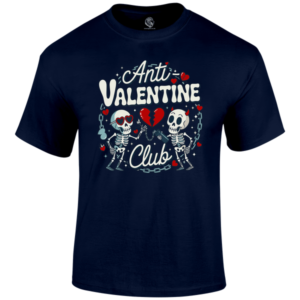 Anti-valentine Valentines Day T Shirt by Lion Legion 