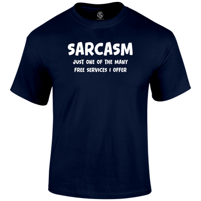 Free Services Funny T Shirt by Lion Legion 