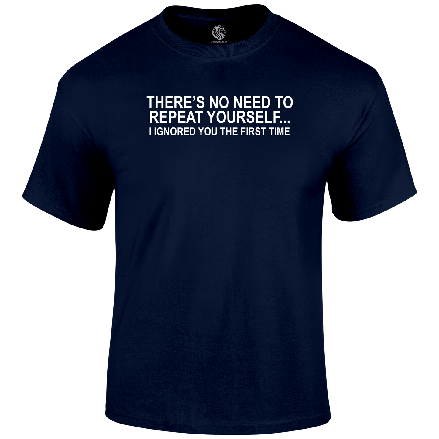 No Need T Shirt by Lion Legion 