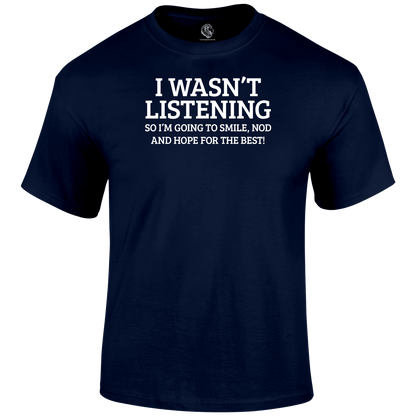 Listening T Shirt by Lion Legion 