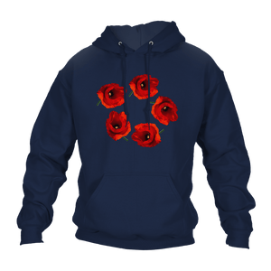 Poppy Circle Remembrance Day Hoodie