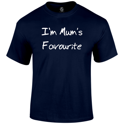 Mum's Favourite T Shirt by Lion Legion 