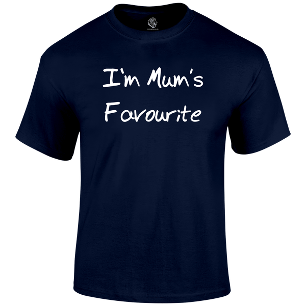 Mum's Favourite T Shirt by Lion Legion 
