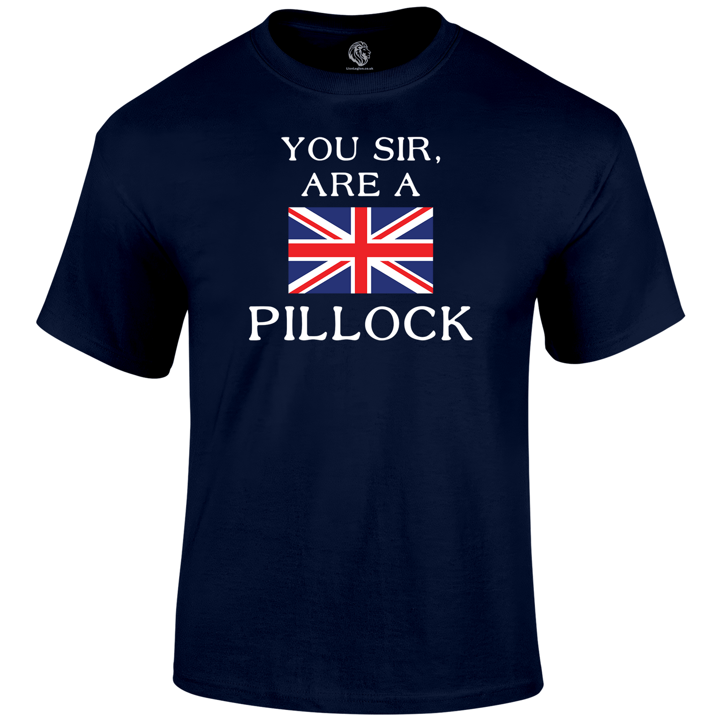 Pillock Funny T Shirt by Lion Legion 