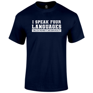 Four Languages T Shirt