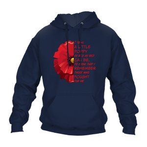 Little Poppy Remembrance Hoodie