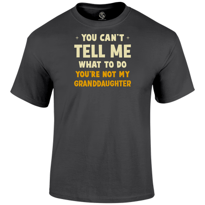 Not My Granddaughter T Shirt by Lion Legion 