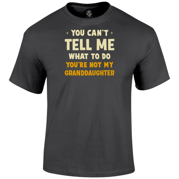 Not My Granddaughter T Shirt by Lion Legion 