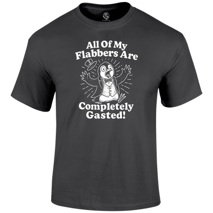 Flabber Gasted Funny T Shirt by Lion Legion 