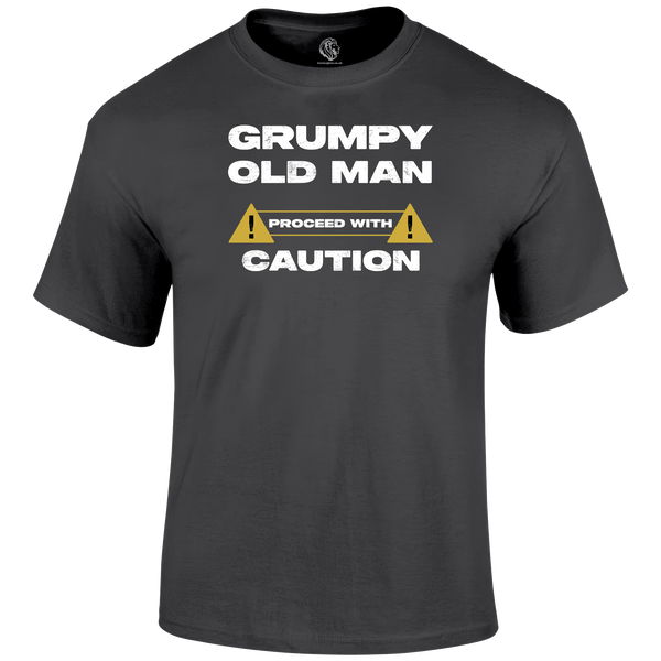 Grumpy Alert Funny T Shirt by Lion Legion 