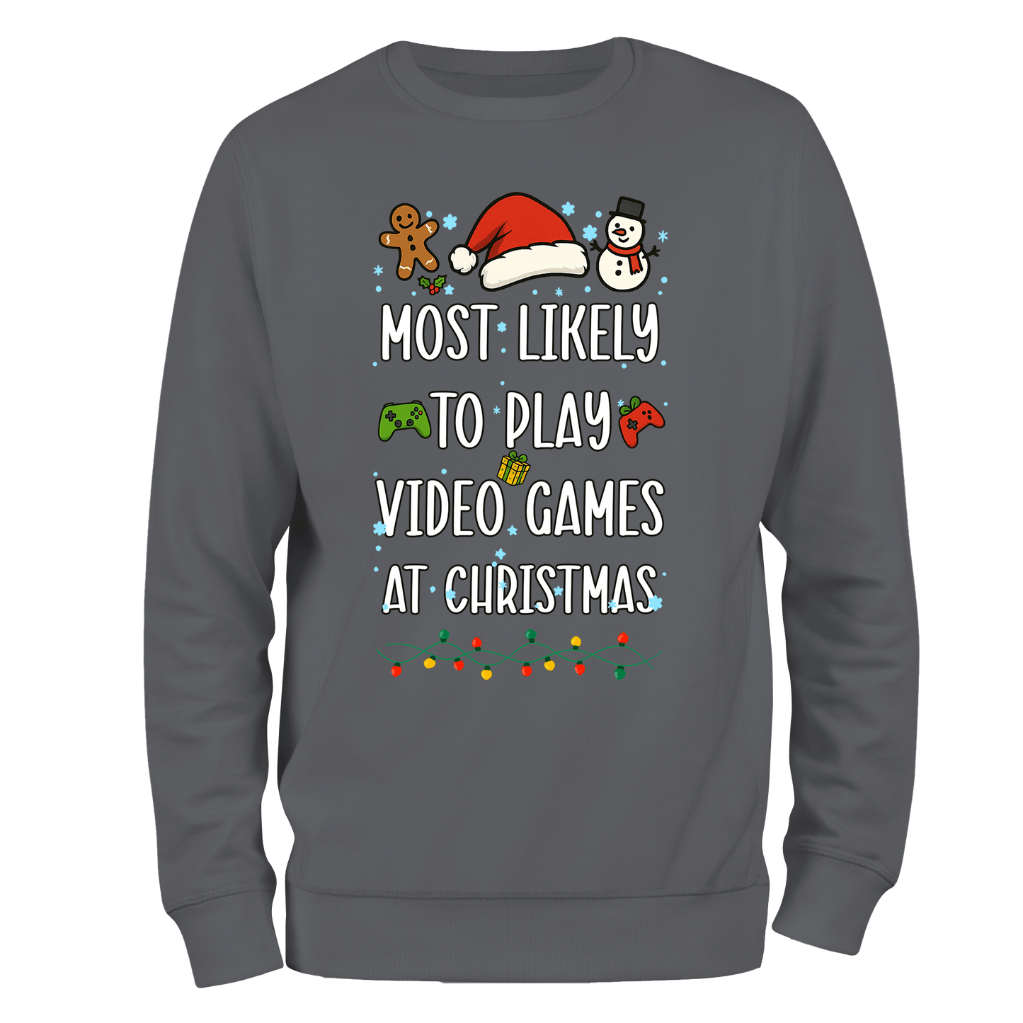 Video Games Xmas Jumper by Lion Legion 