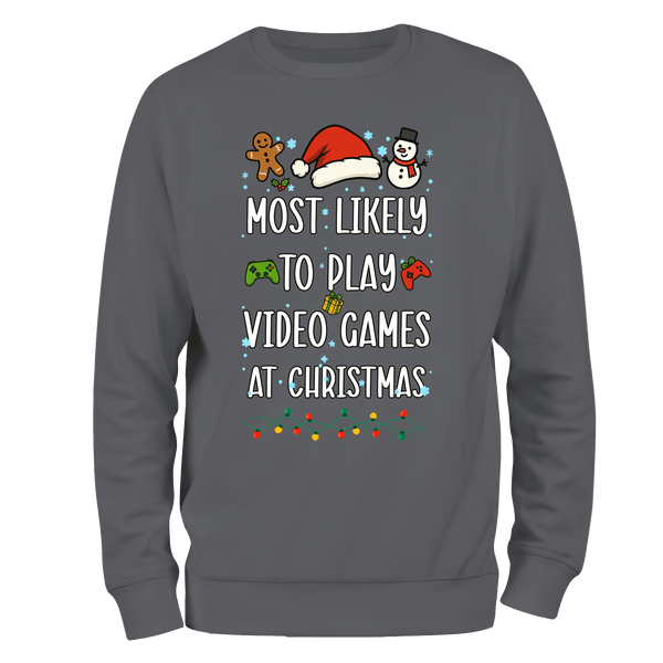 Video Games Xmas Jumper by Lion Legion 
