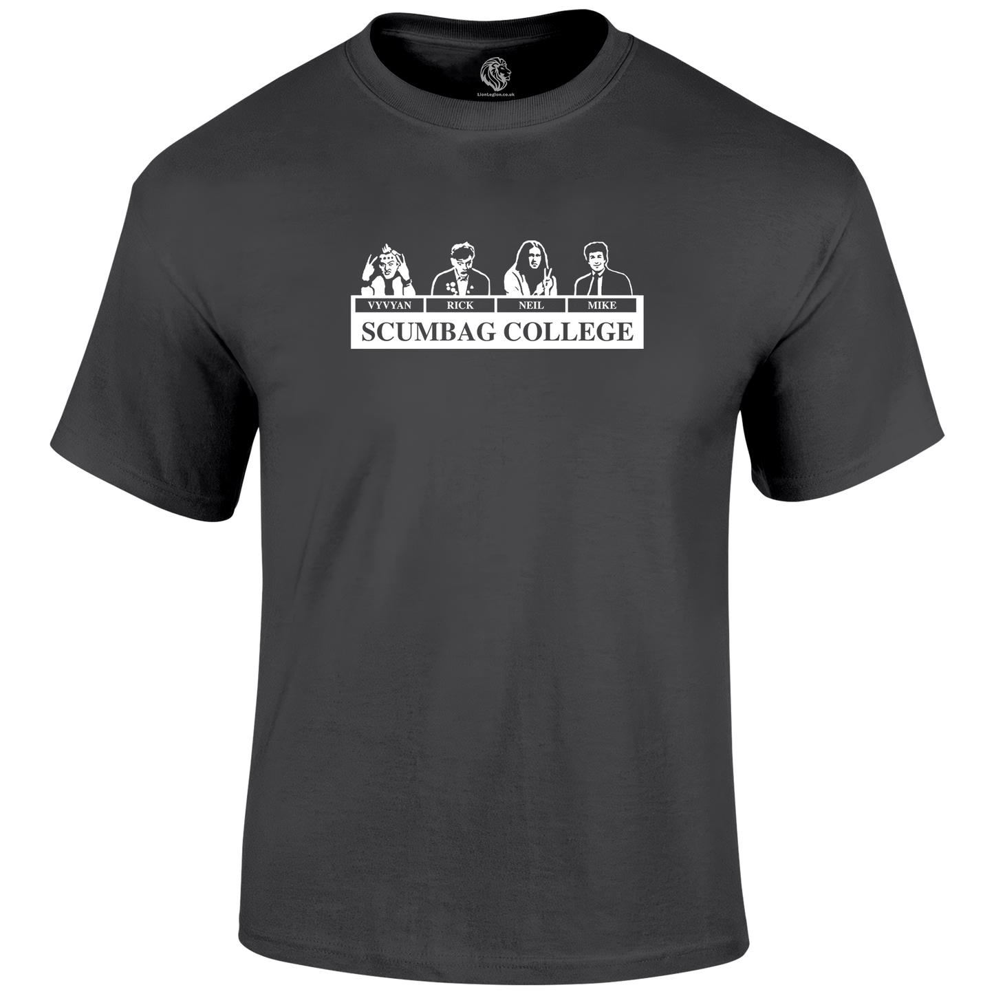 Scumbag College Funny T Shirt by Lion Legion 