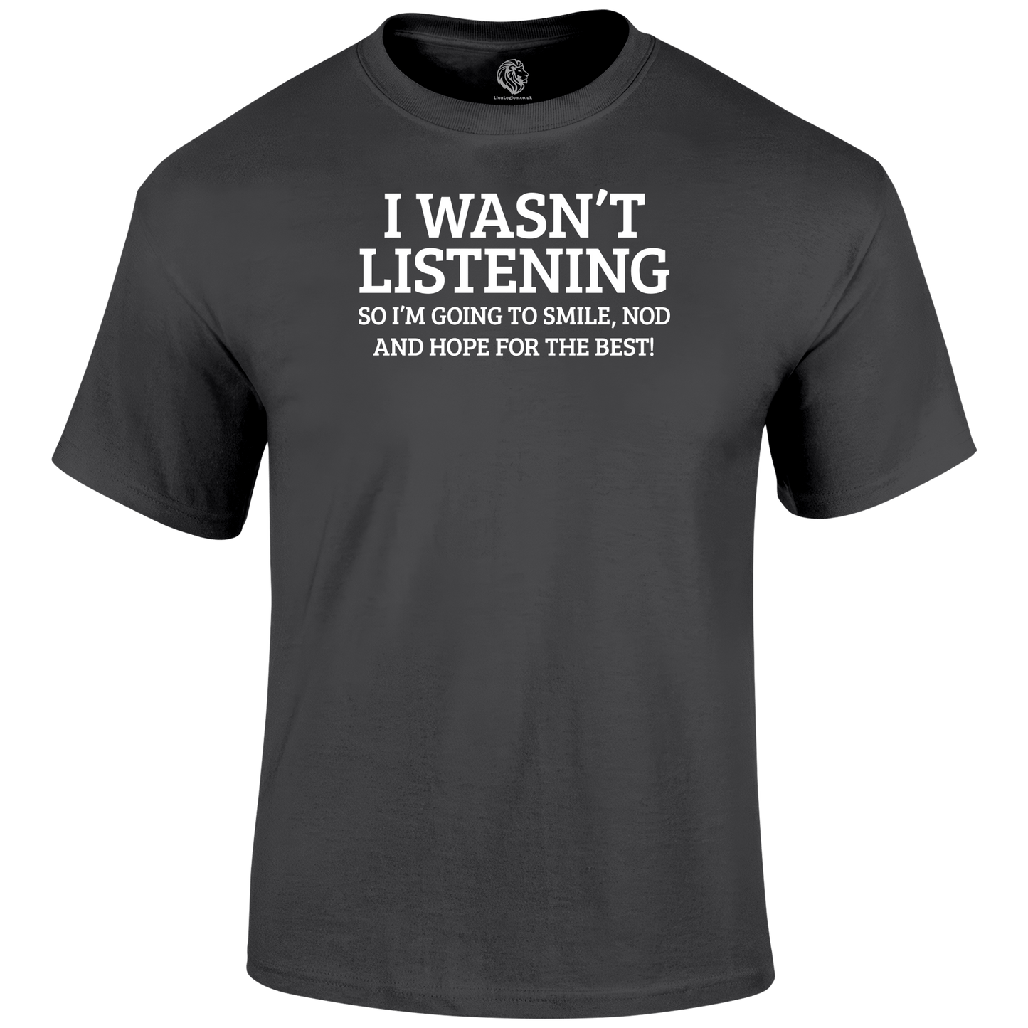 Listening T Shirt by Lion Legion 