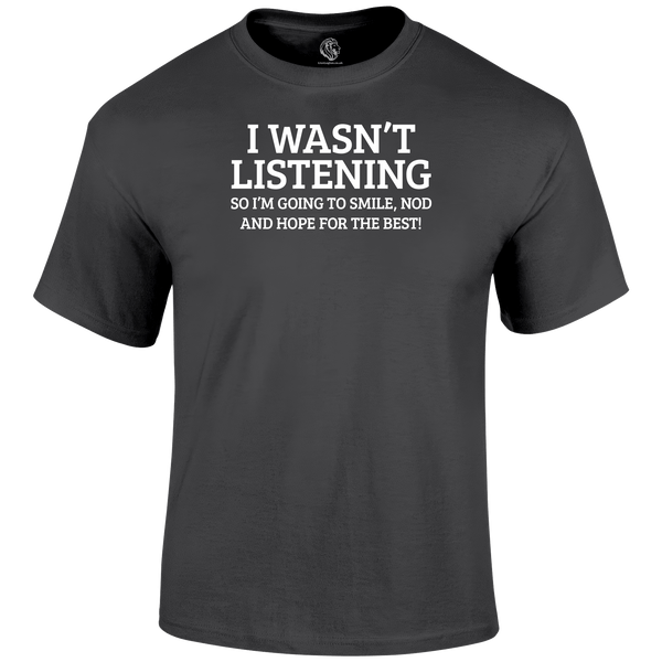 Listening T Shirt by Lion Legion 