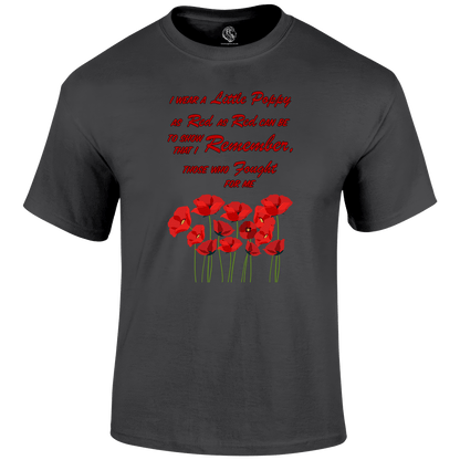 Red As Red Can Be Remembrance Day T Shirt by Lion Legion 