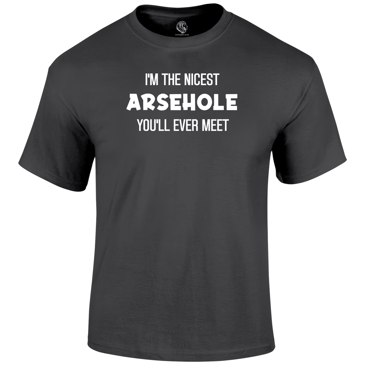 Funny T Shirt I'm The Nicest Arsehole You'll Ever Meet