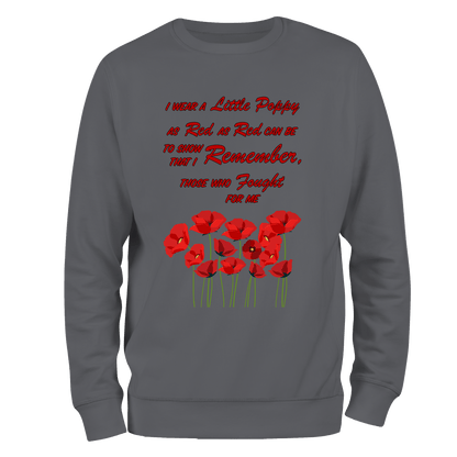 Red As Red Can Be Remembrance Day Sweatshirt by Lion Legion 