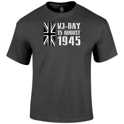 V-J Day Anniversary Remembrance T Shirt by Lion Legion 