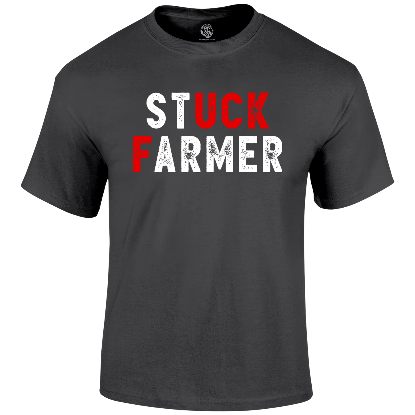 Stuck Farmer Shirt Funny T Shirt by Lion Legion 