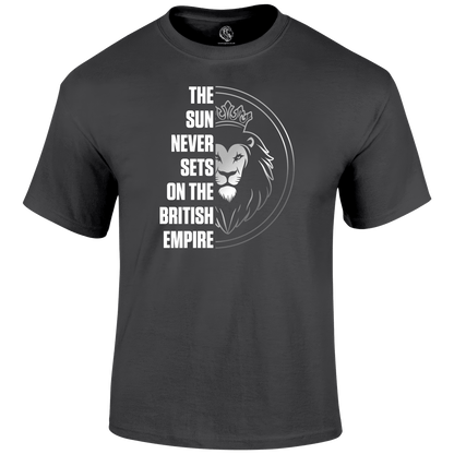 Sun Never Sets Patriotic T Shirt by Lion Legion 