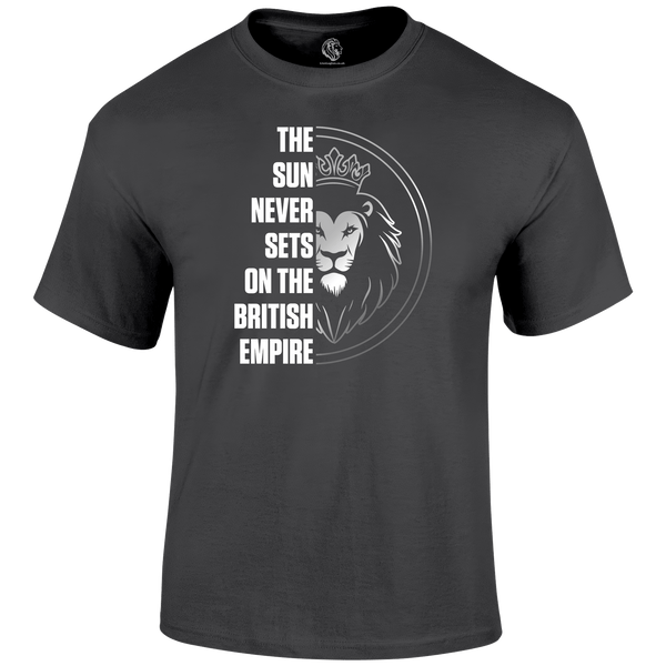 Sun Never Sets Patriotic T Shirt by Lion Legion 