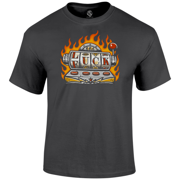 Lucky Funny T Shirt by Lion Legion 