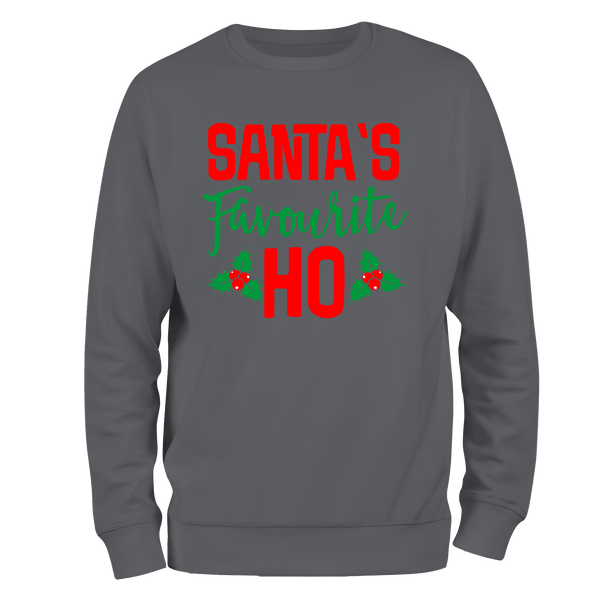 Santa's Ho Funny Christmas Jumper by Lion Legion 