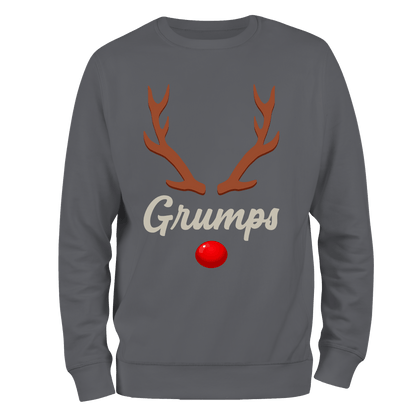 Rudolph Grumps Christmas Jumper by Lion Legion 