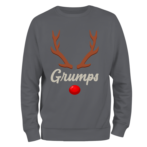 Rudolph Grumps Christmas Jumper by Lion Legion 