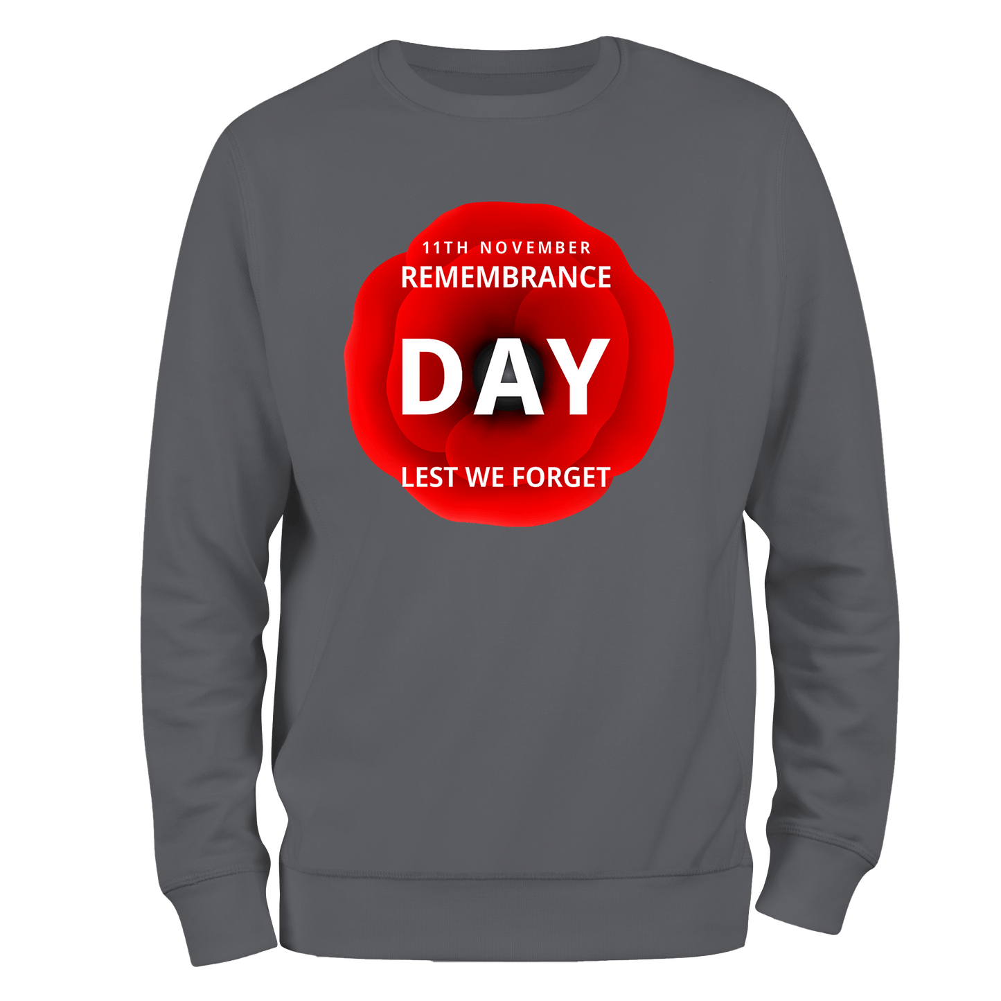 11th November Remembrance Day Sweatshirt by Lion Legion 