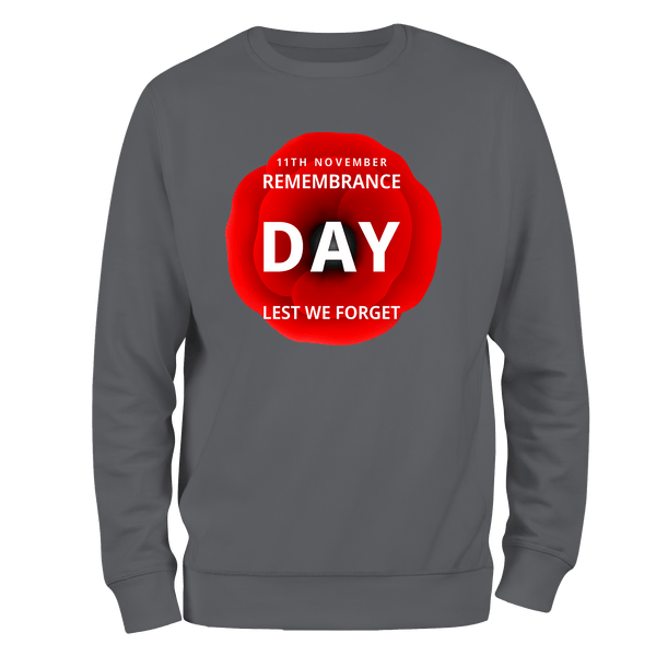 11th November Remembrance Day Sweatshirt by Lion Legion 