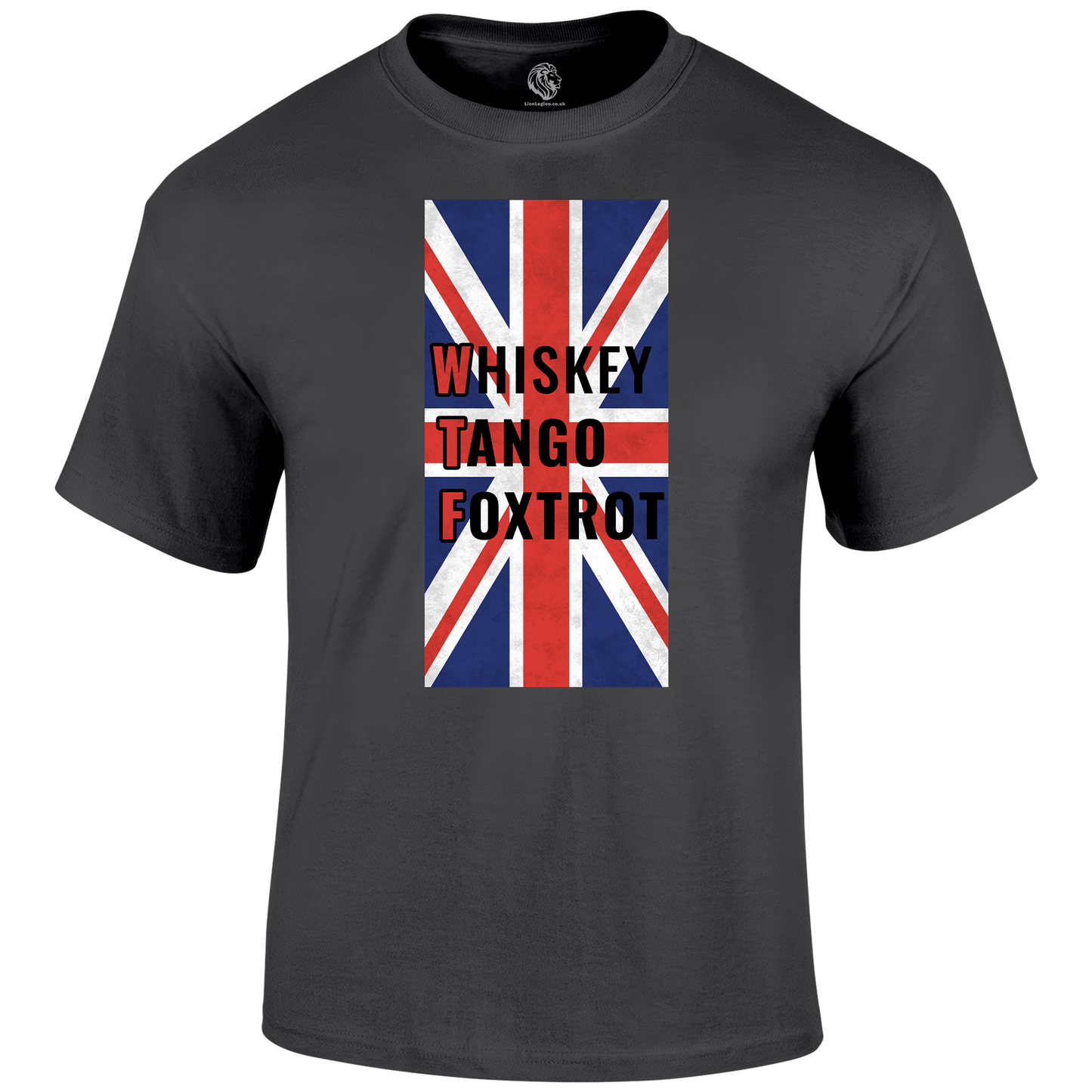 WTF Flag Patriotic T Shirt by Lion Legion 