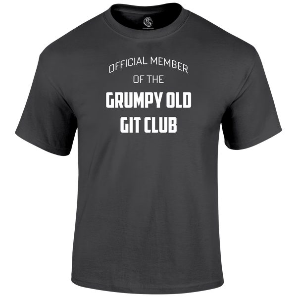Old Git Club Funny T Shirt by Lion Legion 